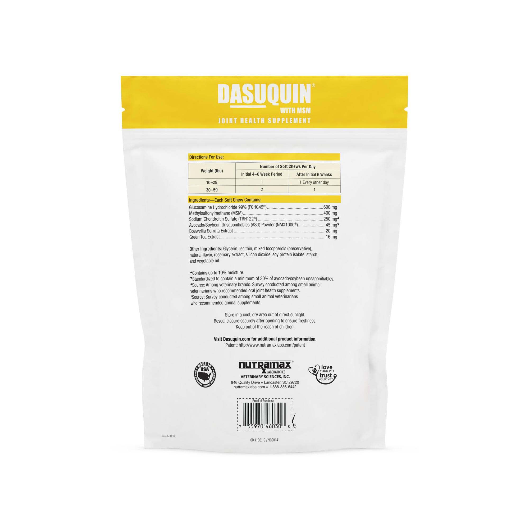 Dasuquin for small dogs best sale