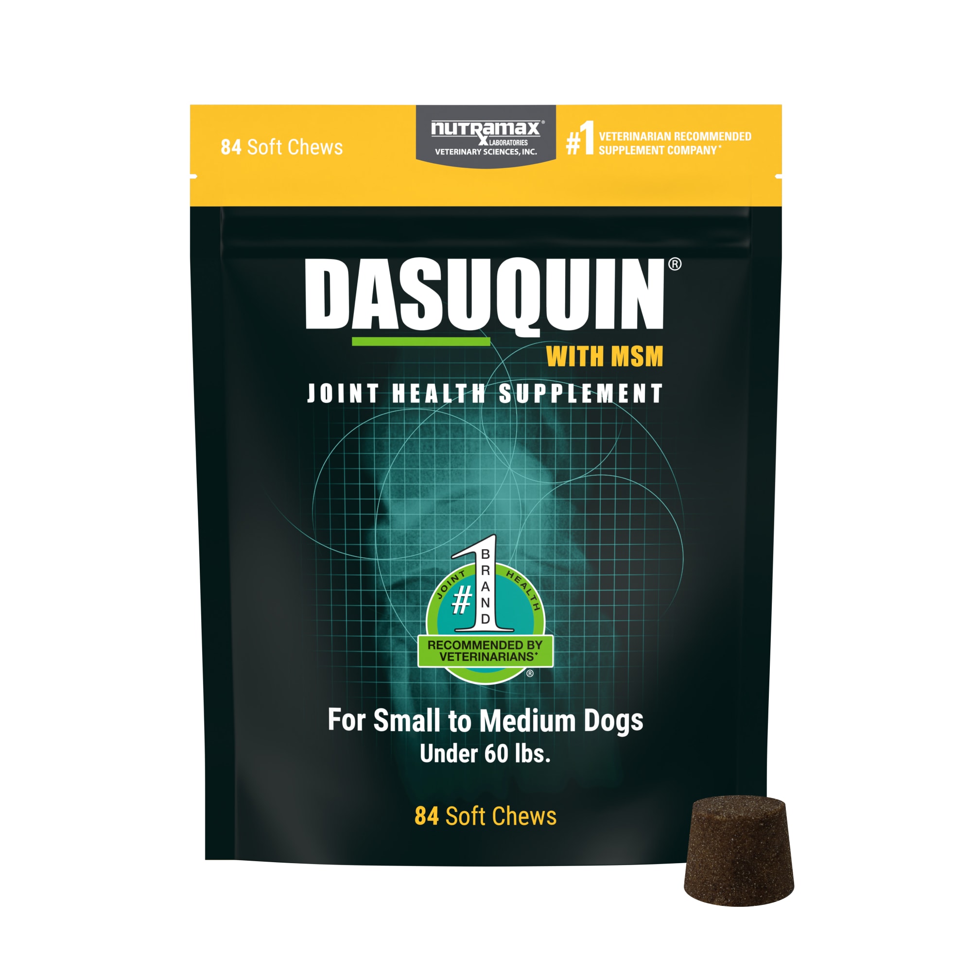 NUTRAMAX DASUQUIN Joint Health Supplement for Small to Medium Dogs