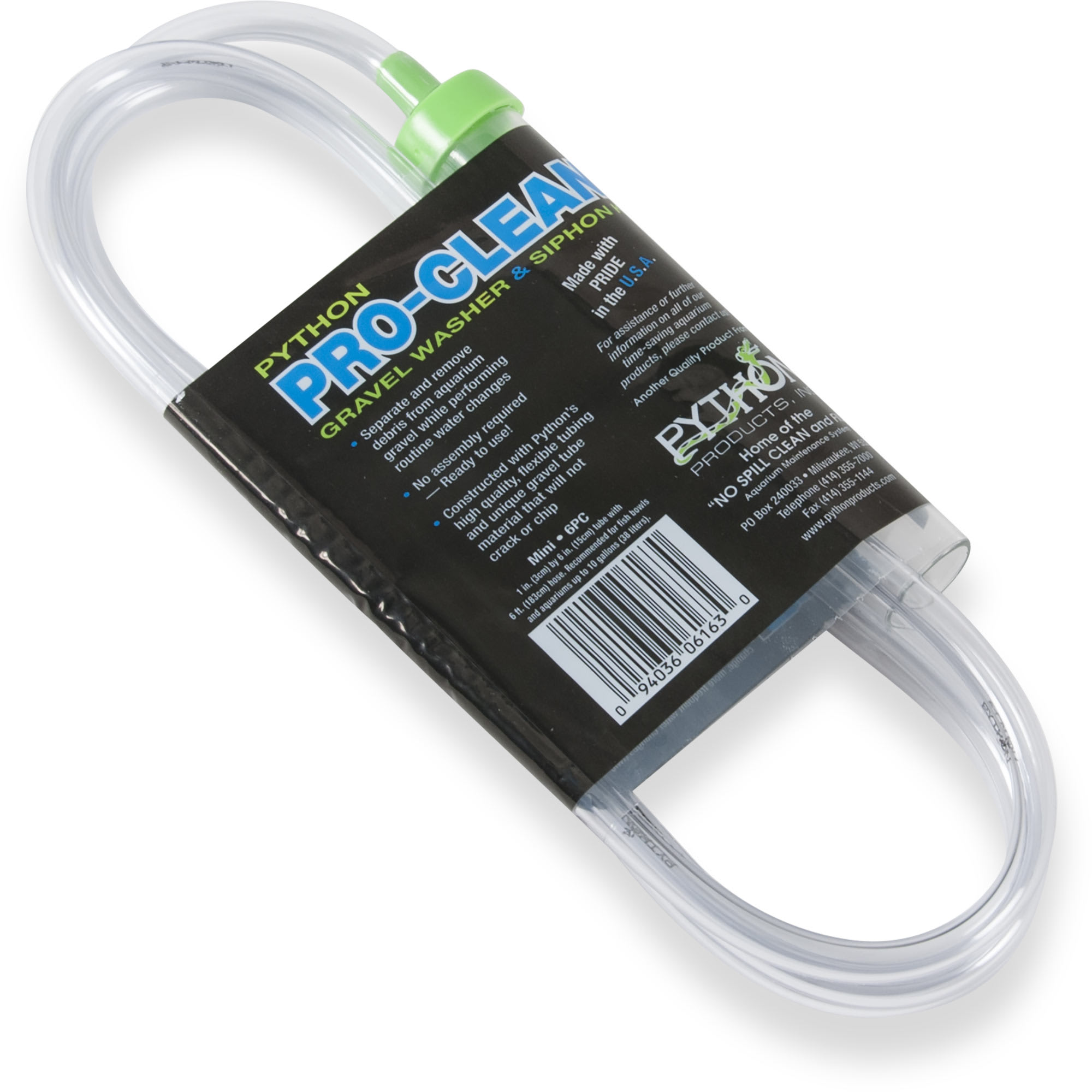 Python Products Pro-Clean Gravel Washer and Siphon with Squeeze - Medi