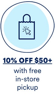 10% OFF $75 with free in-store pickup