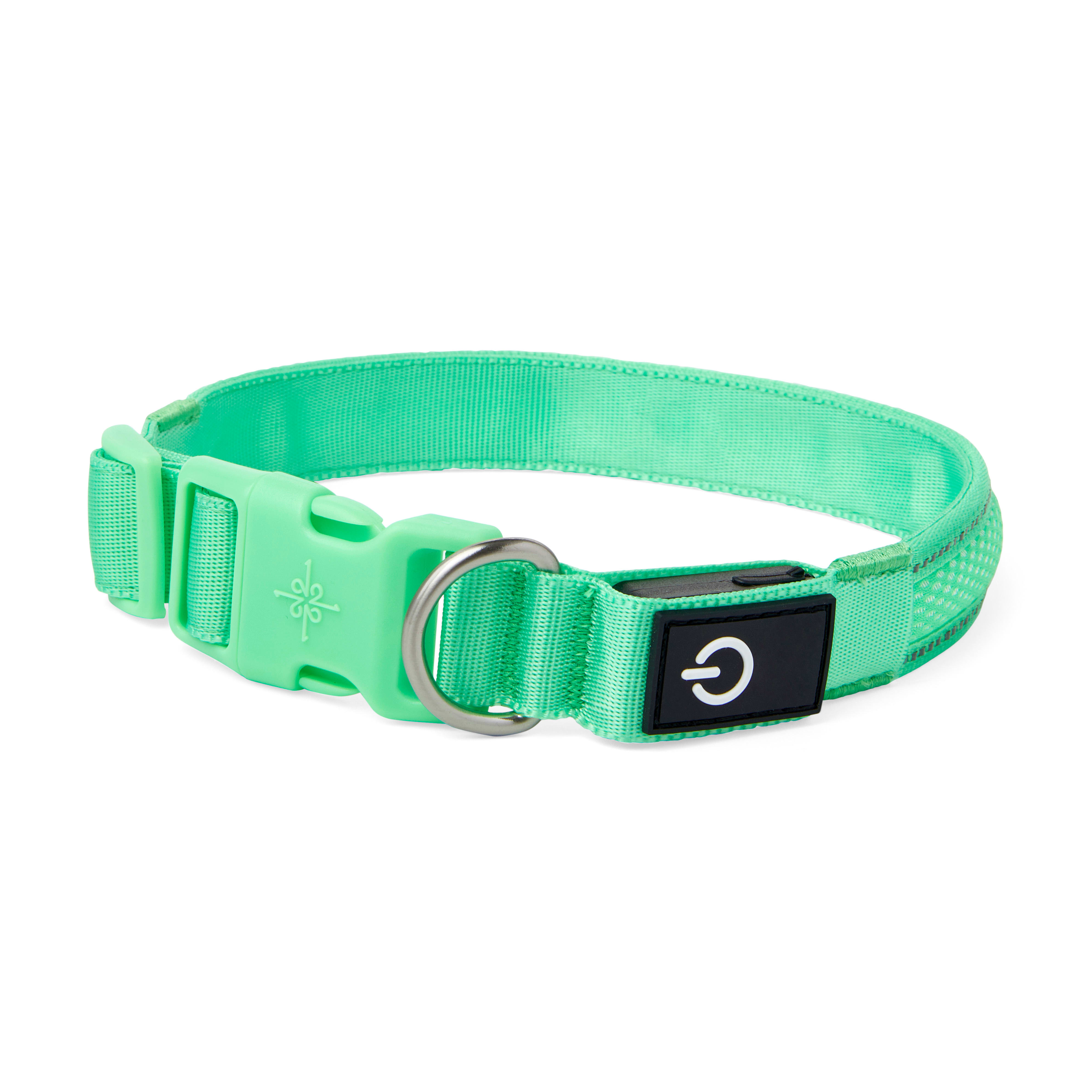 Good2Go Neon Green LED Light Up Dog Collar Medium Alana Enabled Marketplace