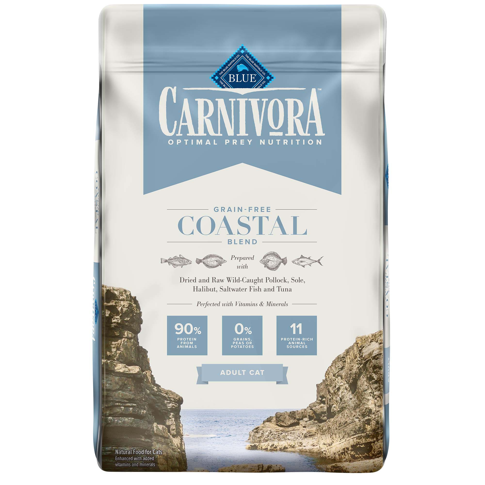 blue carnivora cat food