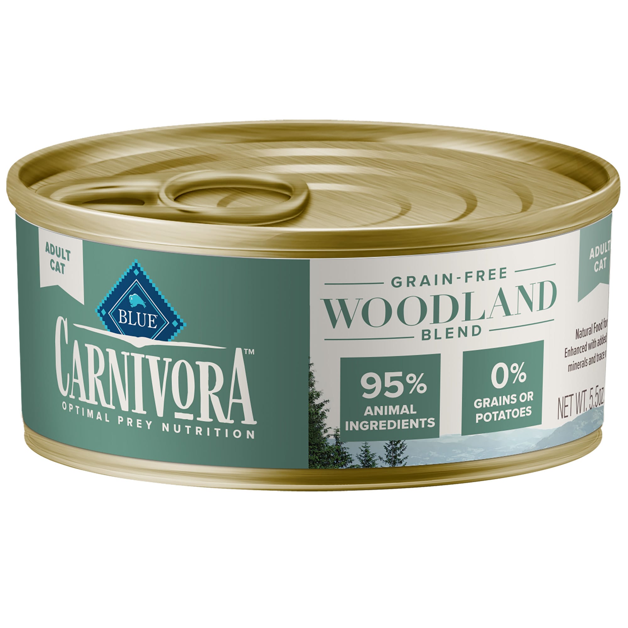 blue carnivora cat food