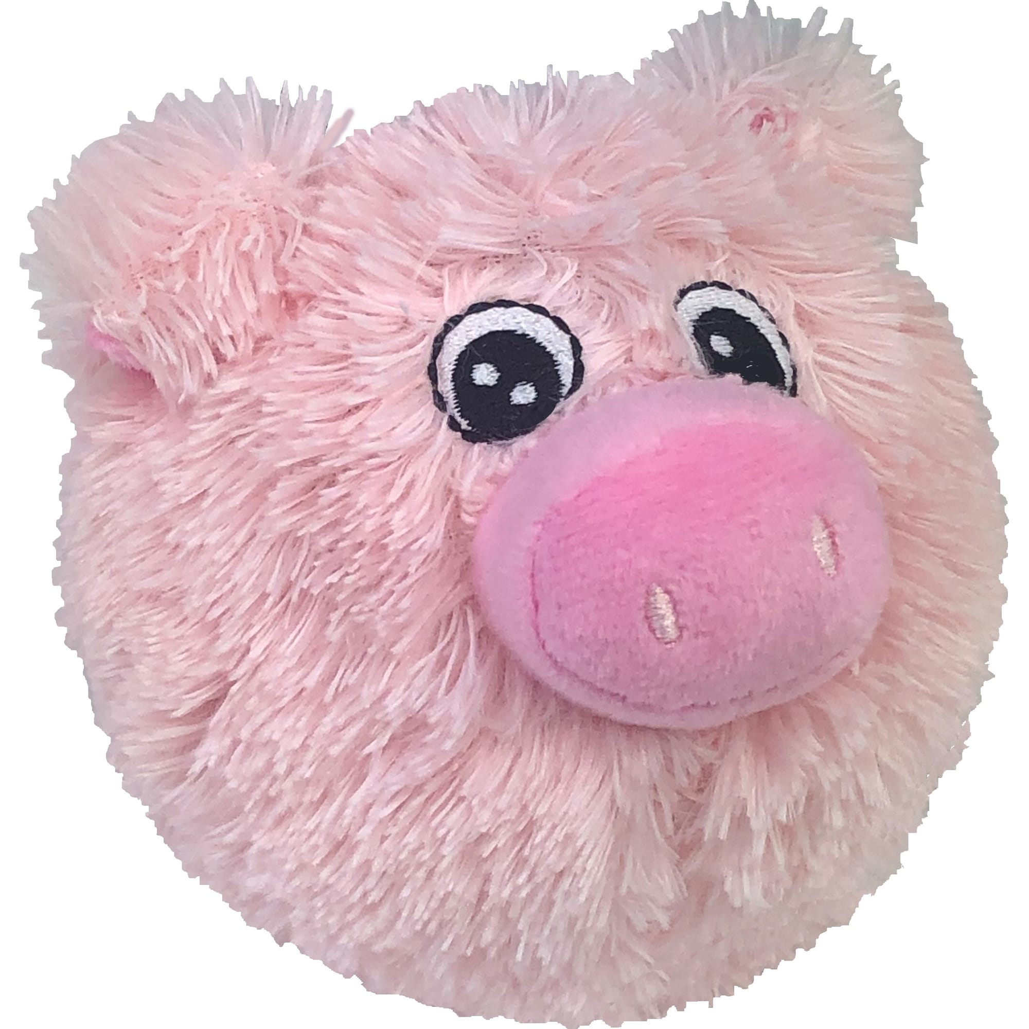 Pet Zone Pink Piggy Hide and Seek Plush Squeaky Dog Toys