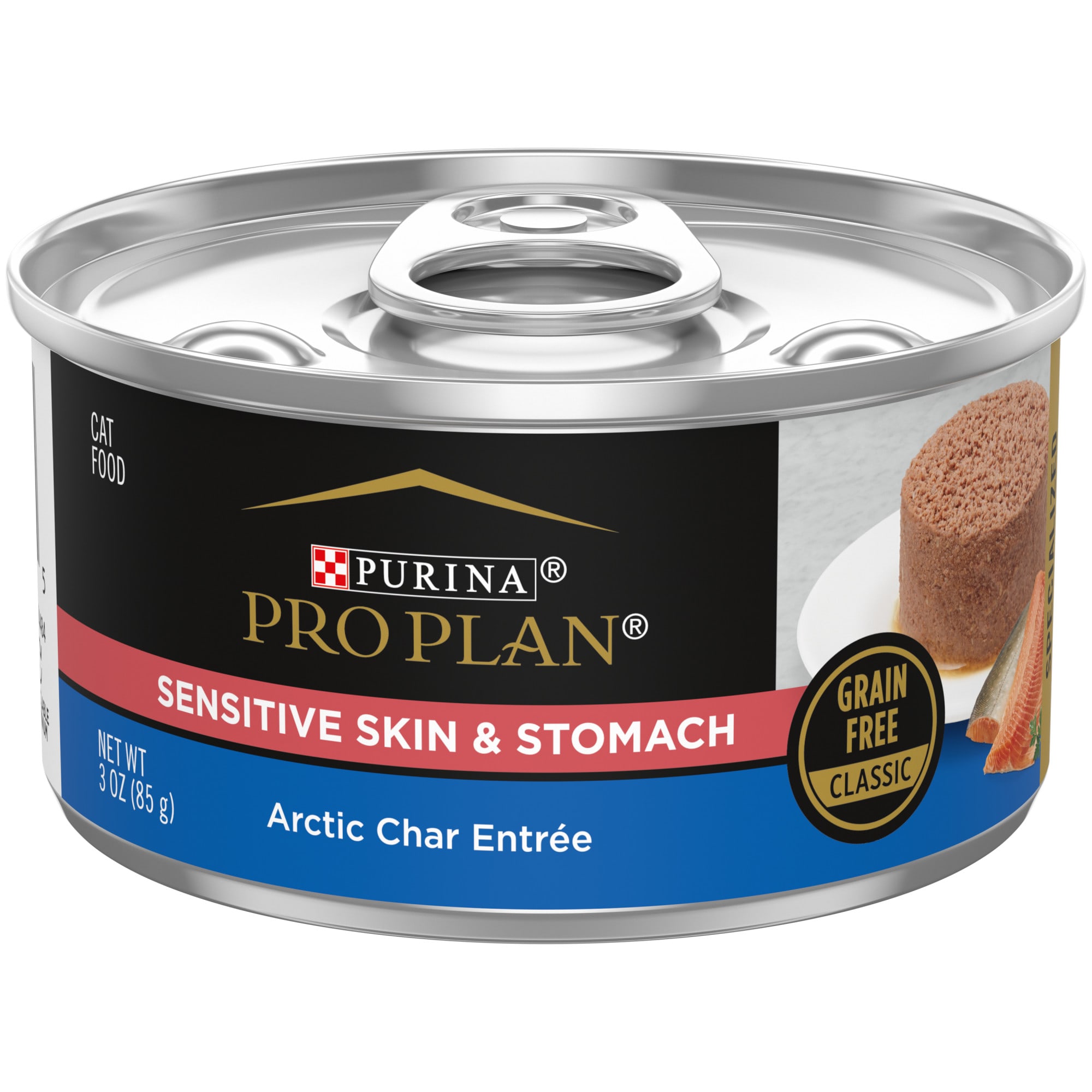 Sensitive skin outlet cat food