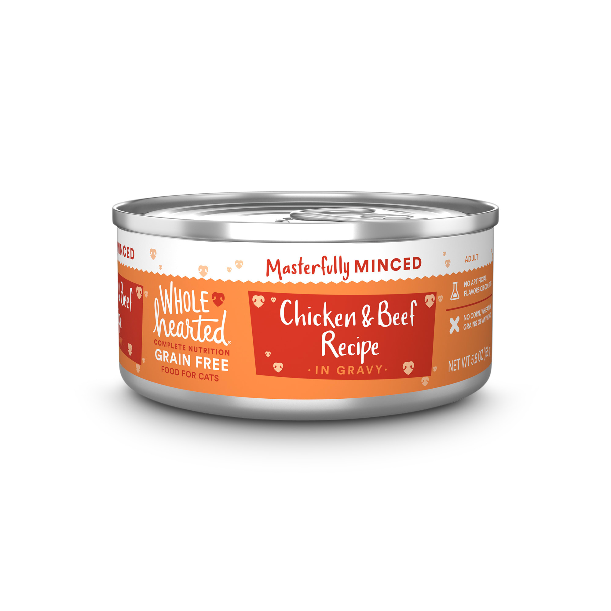 Wholehearted canned 2025 cat food