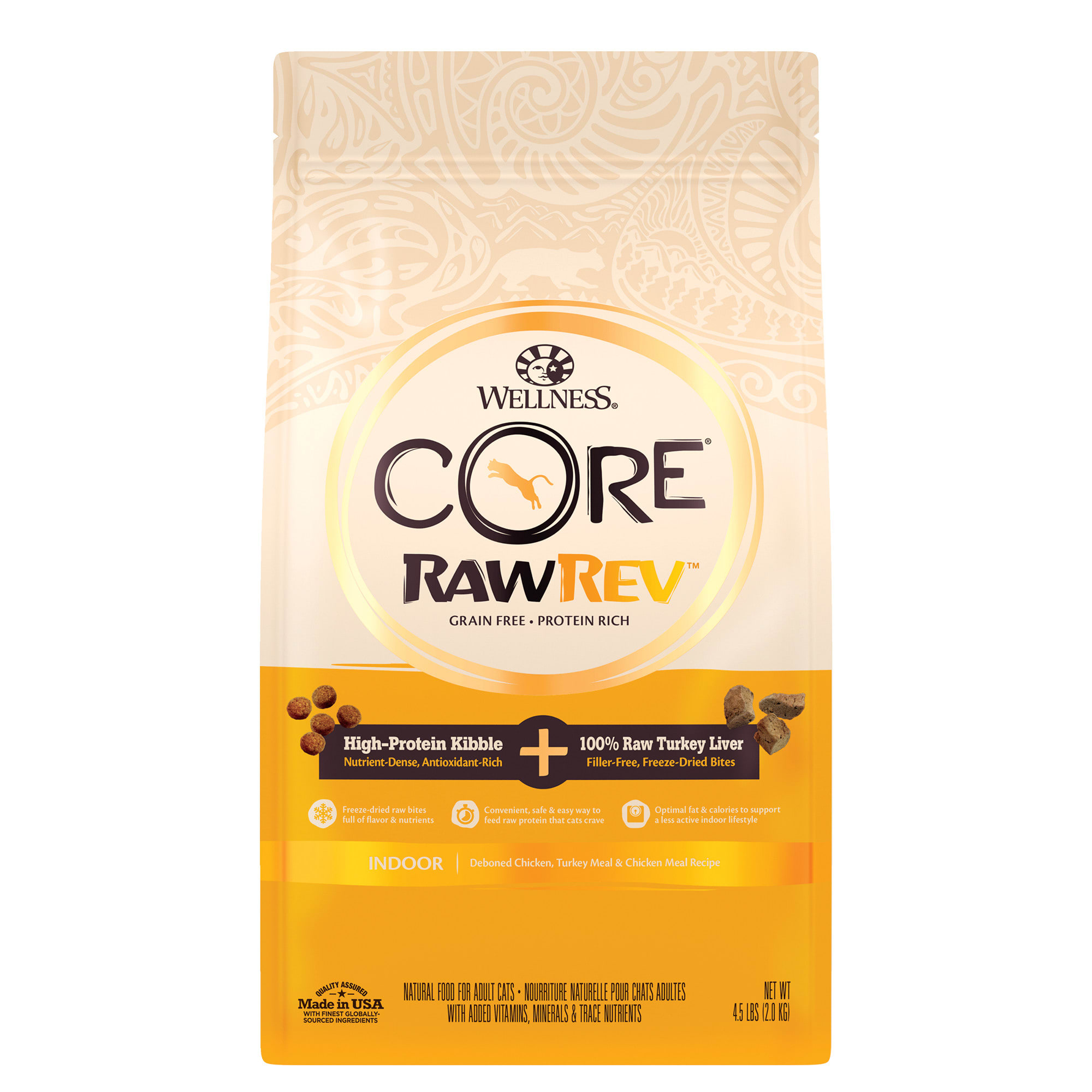 wellness core indoor cat food