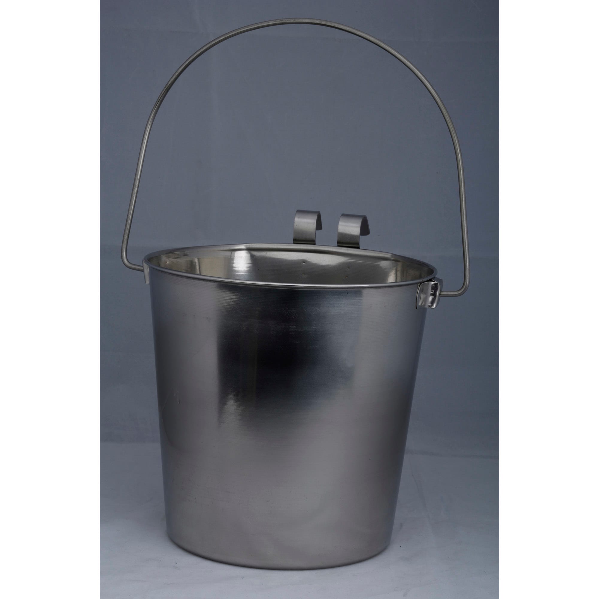 Indipets Heavy Duty Stainless Steel Dog Pail 