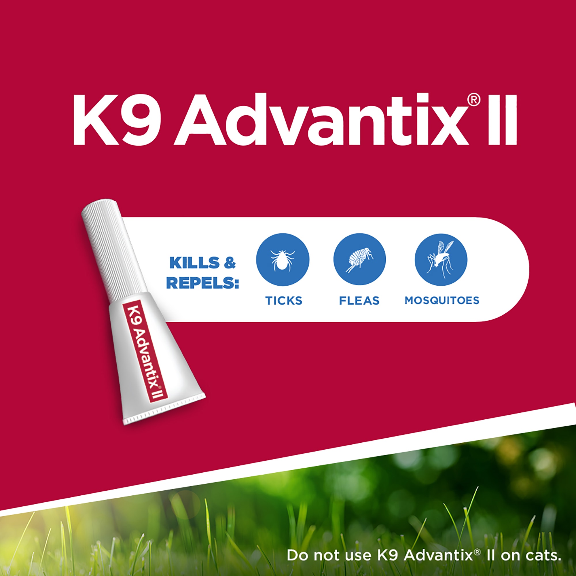 K9 Advantix II Vet Recommended Flea Tick Mosquito Treatment Prevention for Small Dogs Count of 6 Petco