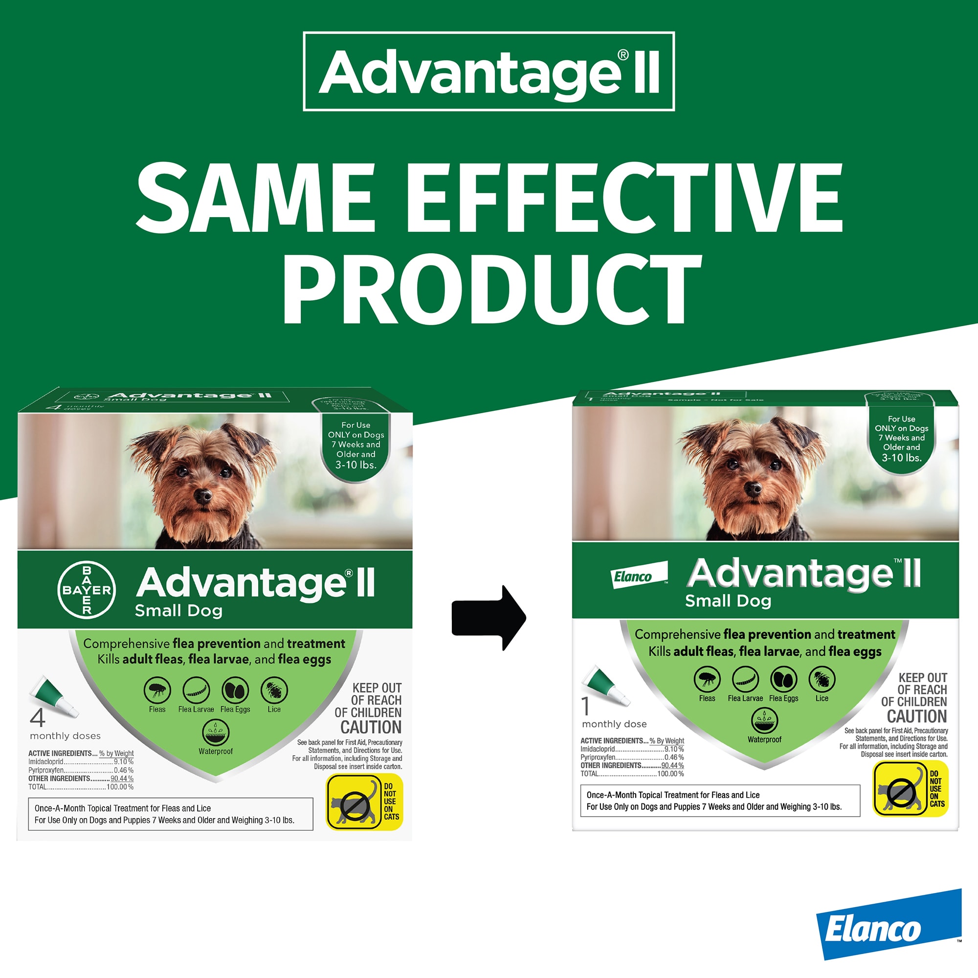 Advantage 11 cheap small dog