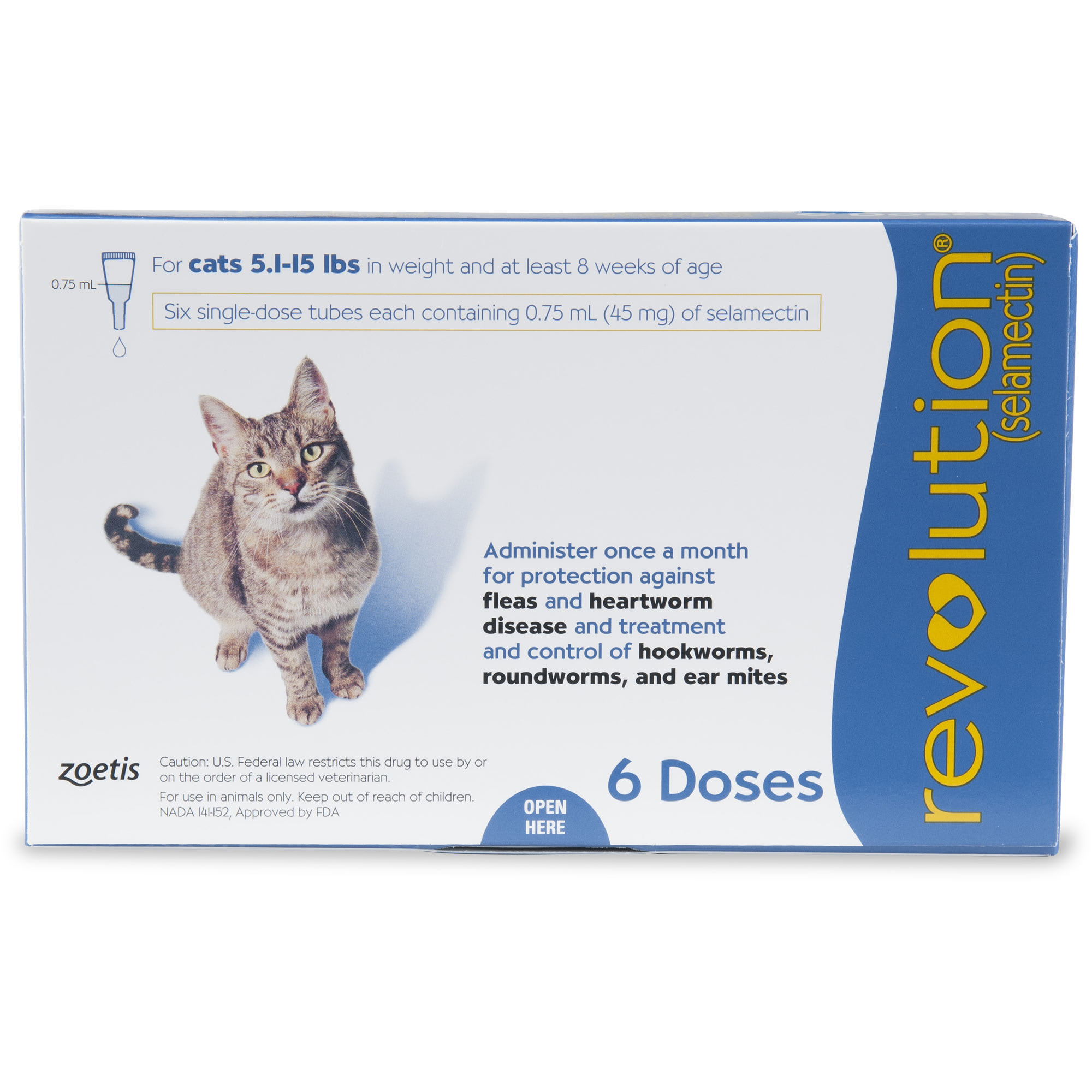 Revolution Topical Solution for Cats 5 