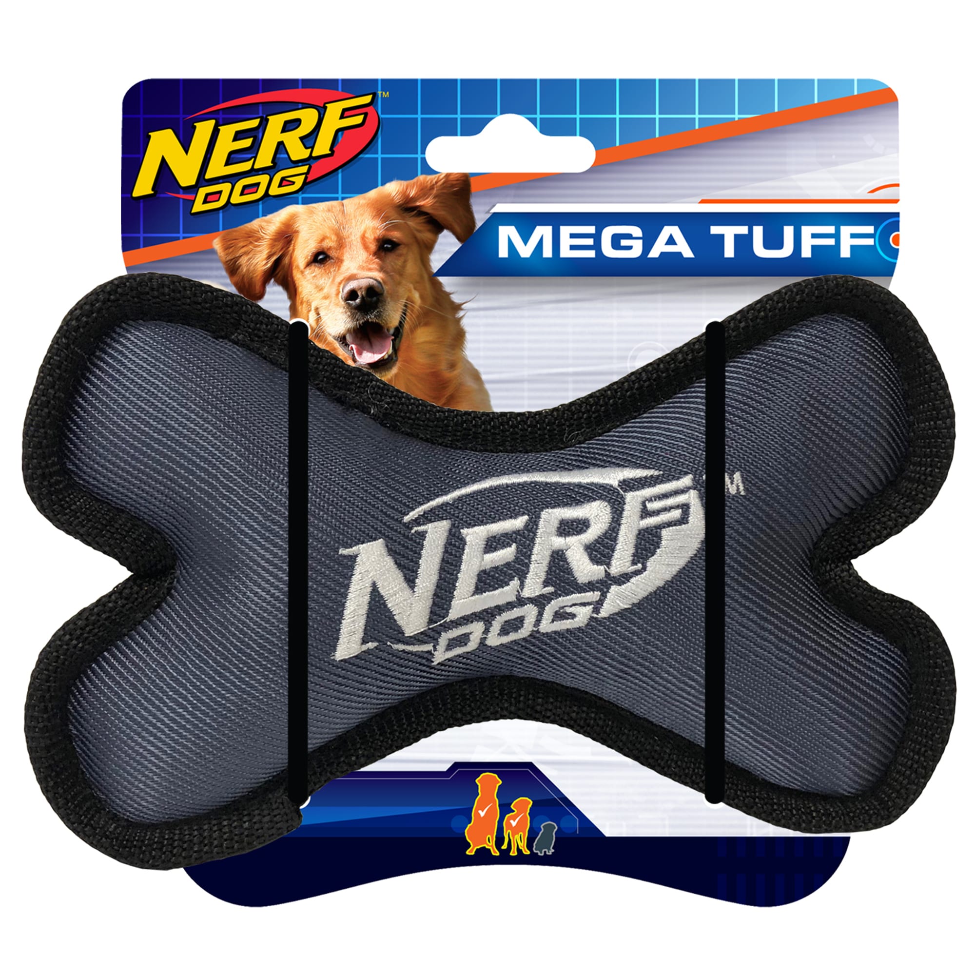 Nerf Tough Bone Dog Toy Small Petco