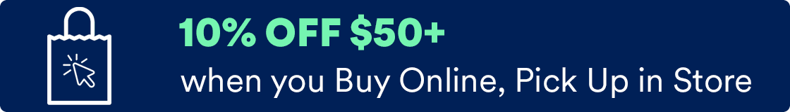 10% OFF $50+