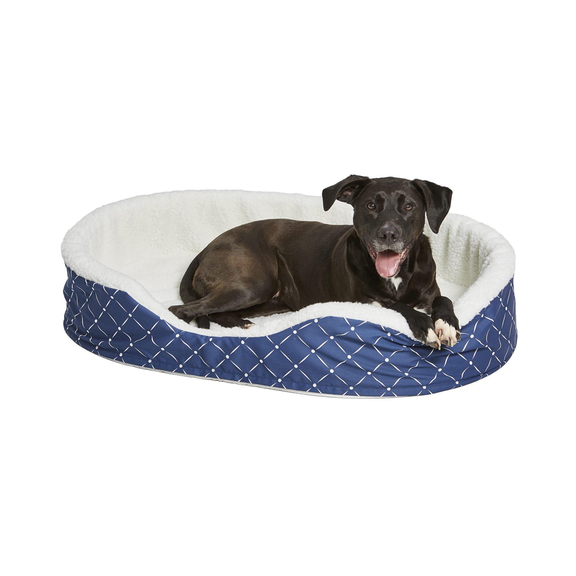 Midwest Quiet Time Couture Orthopedic Cradle Dog Bed, 28