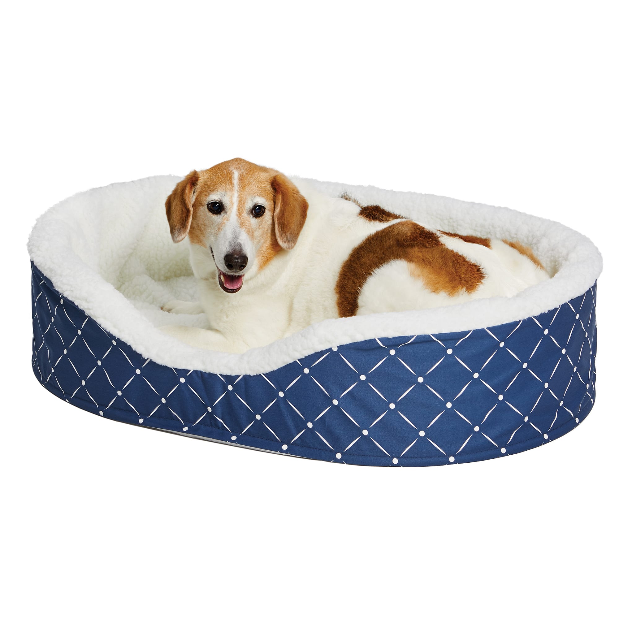 Midwest Quiet Time Couture Orthopedic Cradle Dog Bed, 24.75