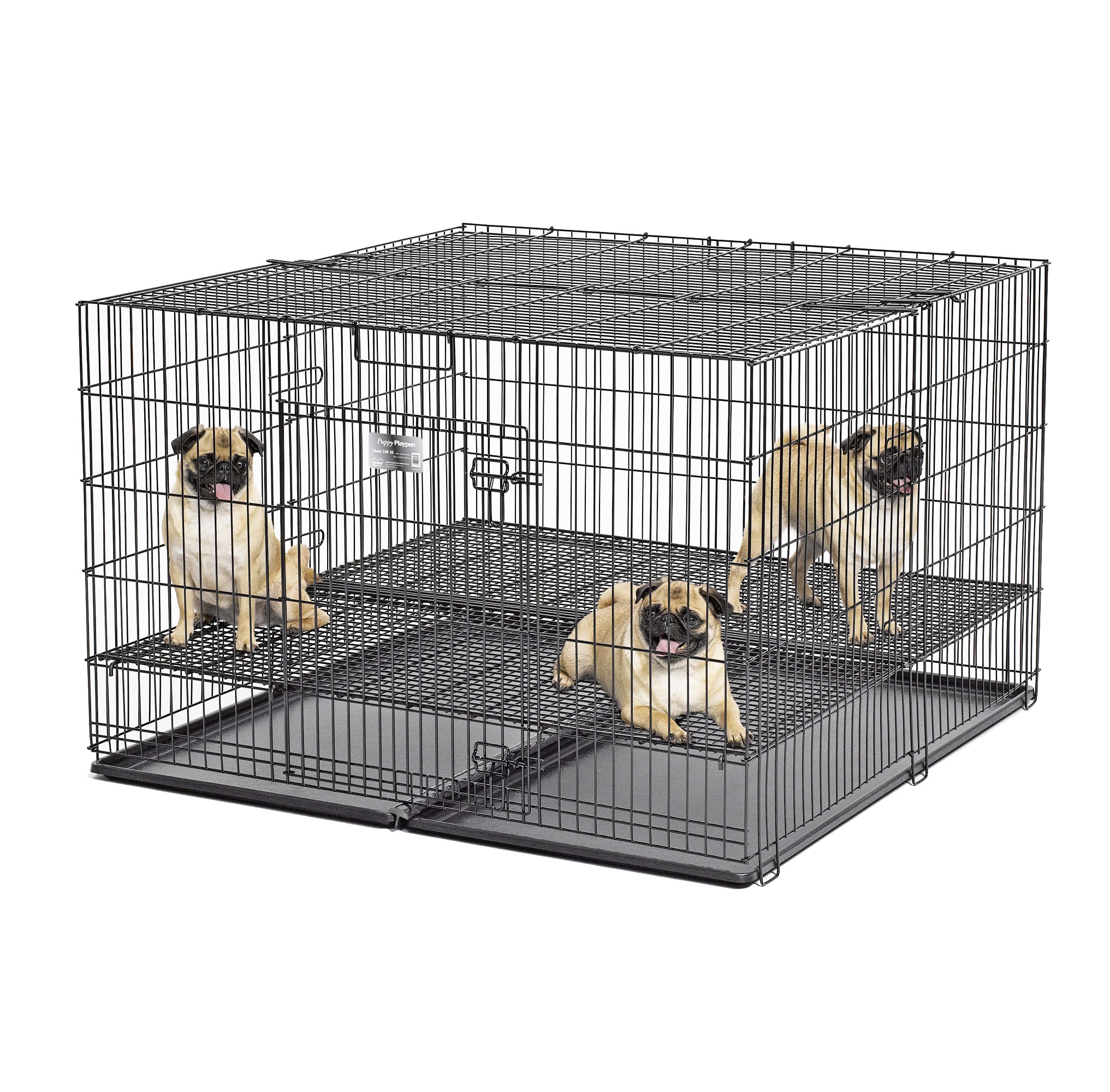 Midwest Homes for Puppy Playpen with 1 2