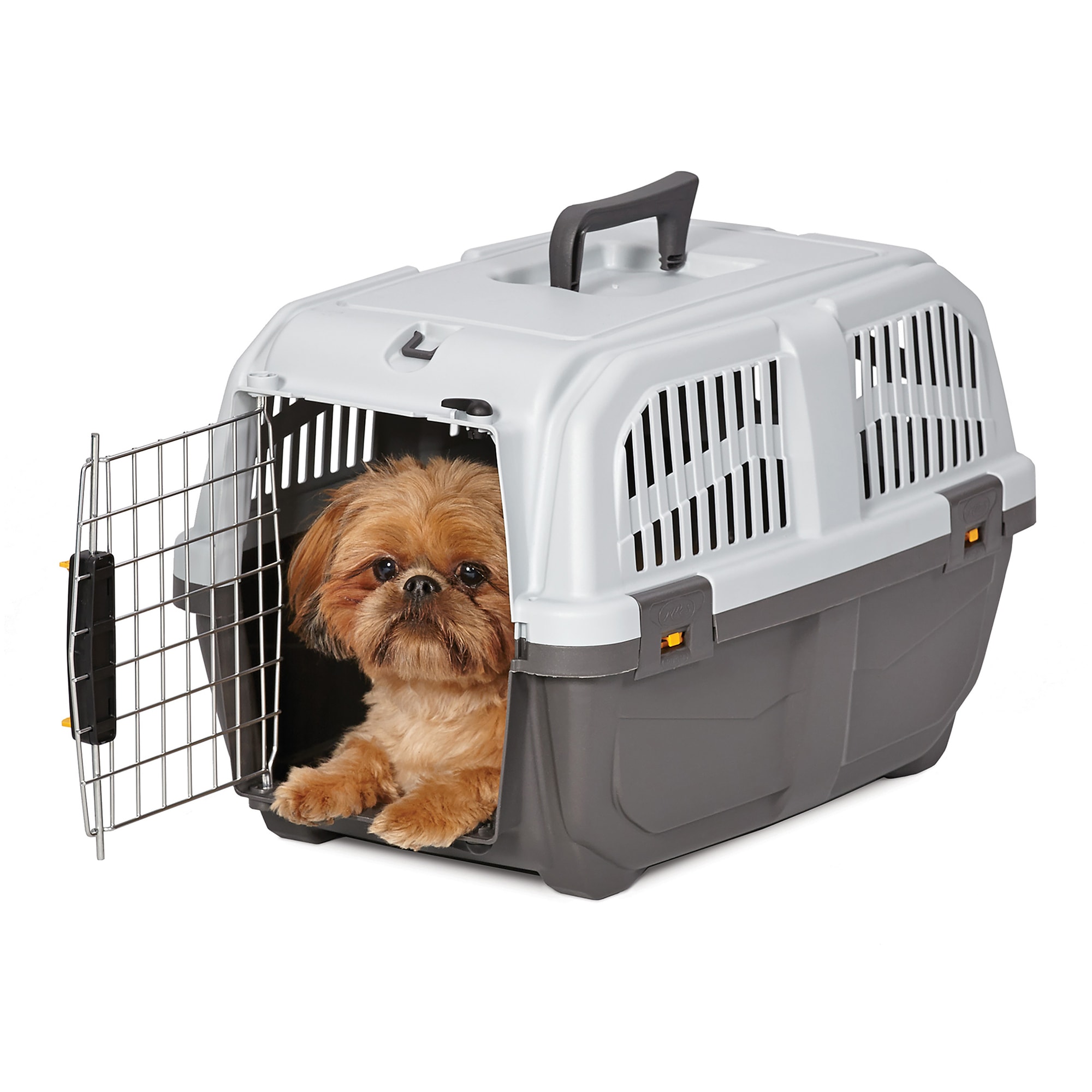 skudo plastic pet travel carrier