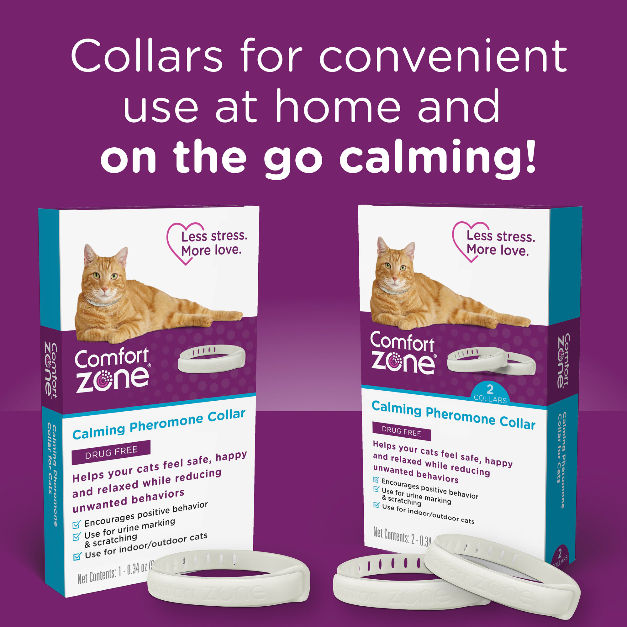 Calming collar 2025 for cats petco