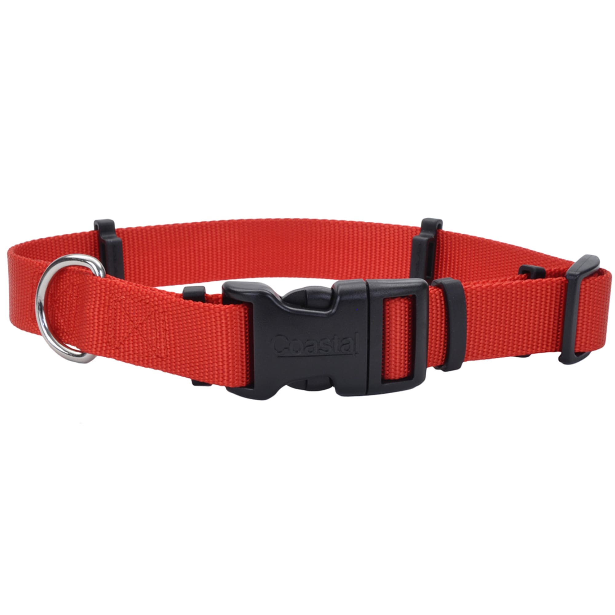 Coastal Pet SecureAway Flea Red Collar Protectors For Dogs, Medium