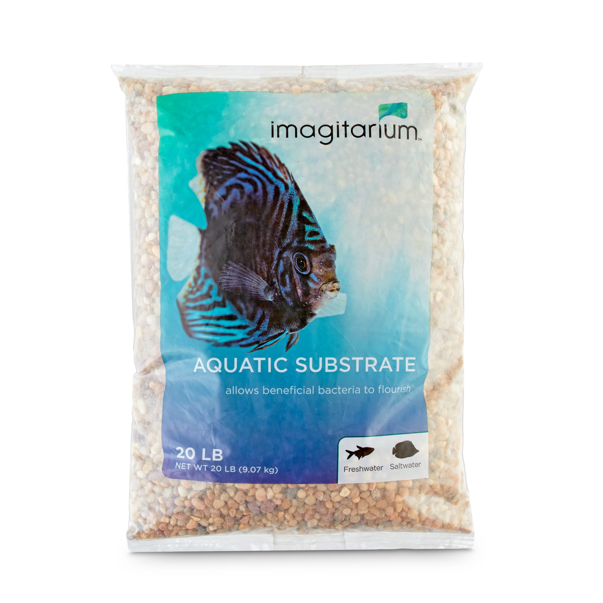 Imagitarium Shallow Creek Aquarium Medium Gravel, 20 lbs. Petco