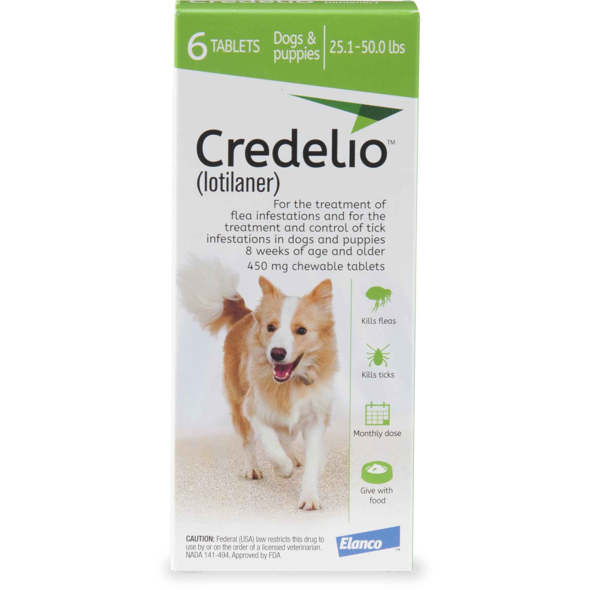 Credelio flea and outlet tick pill