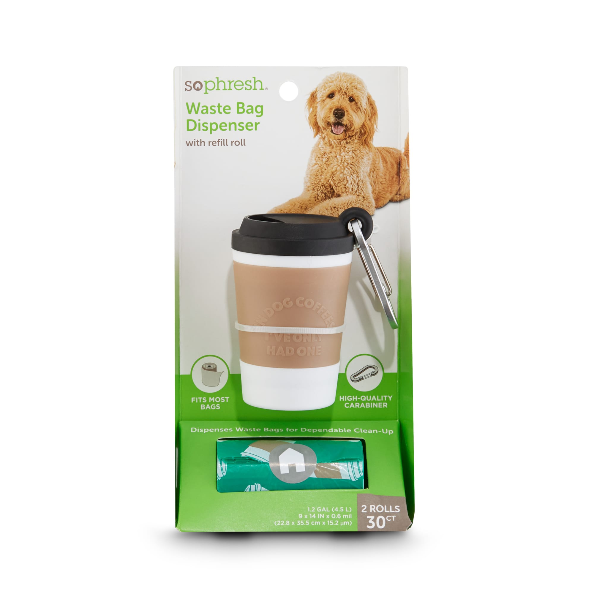 So Phresh Coffee Cup Dog Waste Bag 