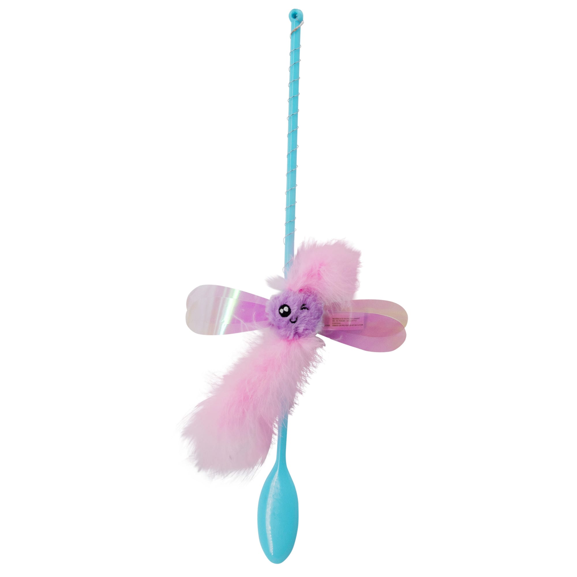 Cat Wand Toys Butterflies Caterpillar Dragonfly Set Kitten Cat