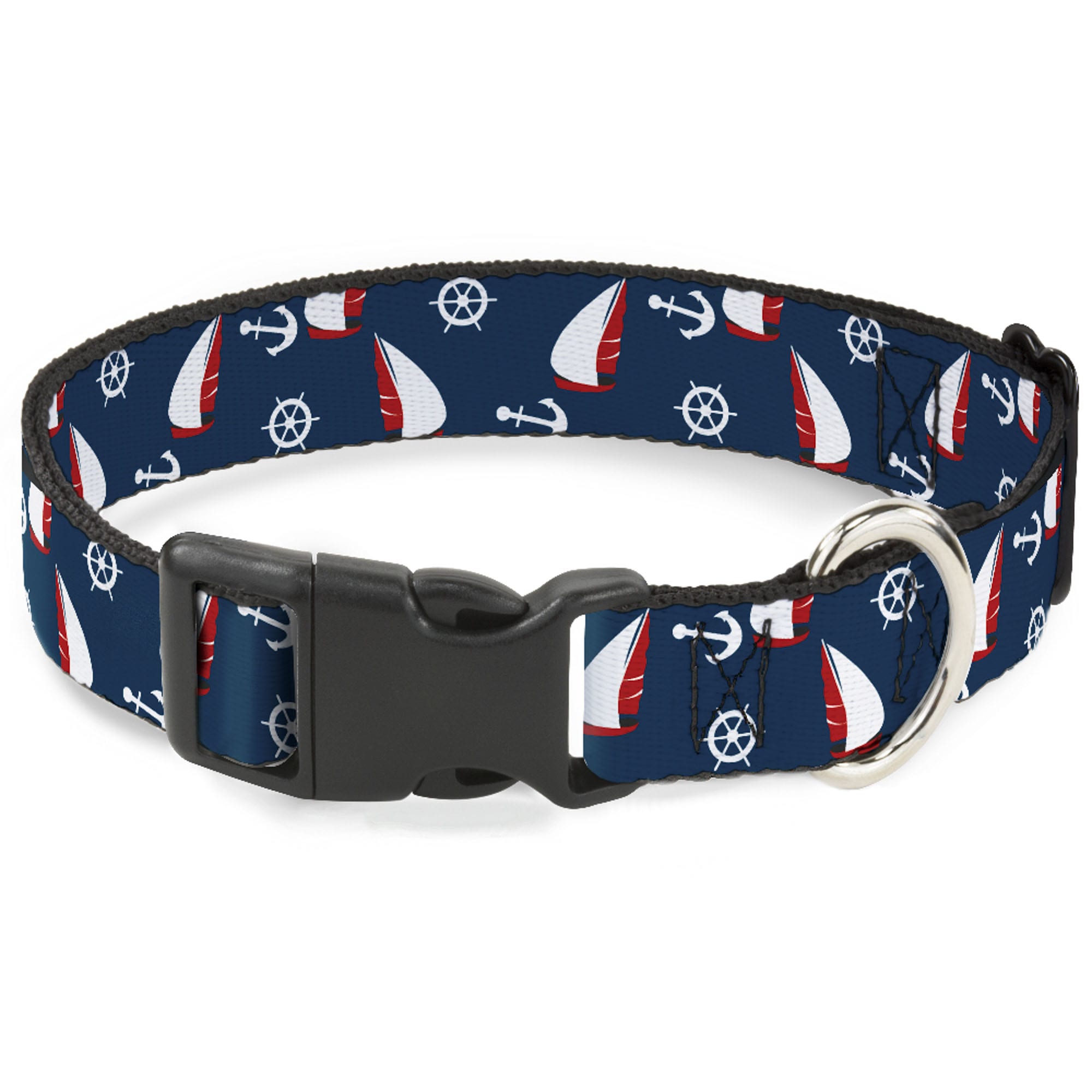 Sailboats Dog Collar