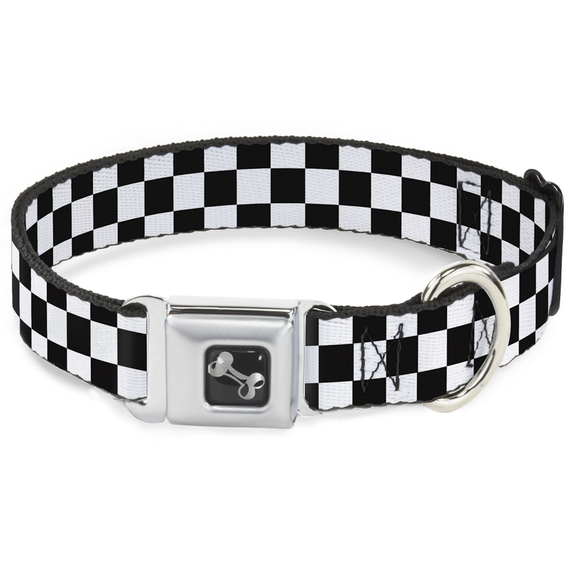 Buy Leather Dog Collar and Leash Set, Check Pattern Dog Collar Leashes  Metal Buckle Adjustable Durable for Small Medium Large Dogs (White,  S(11.4-13.4IN)) Online at Low Prices in India 