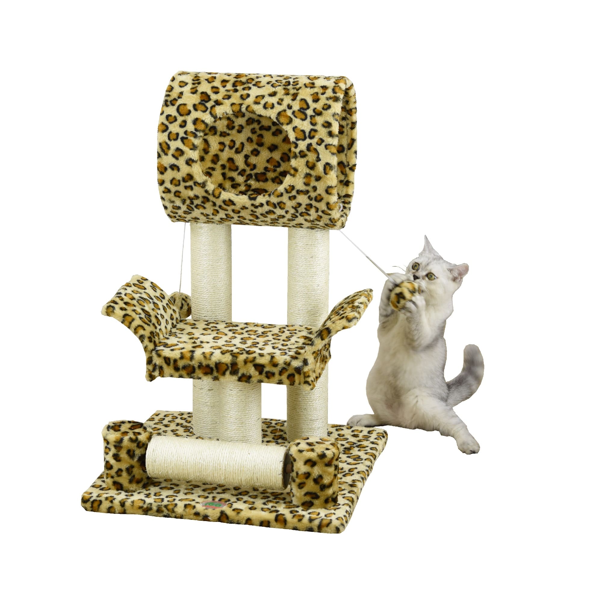 Animal print 2025 cat tree