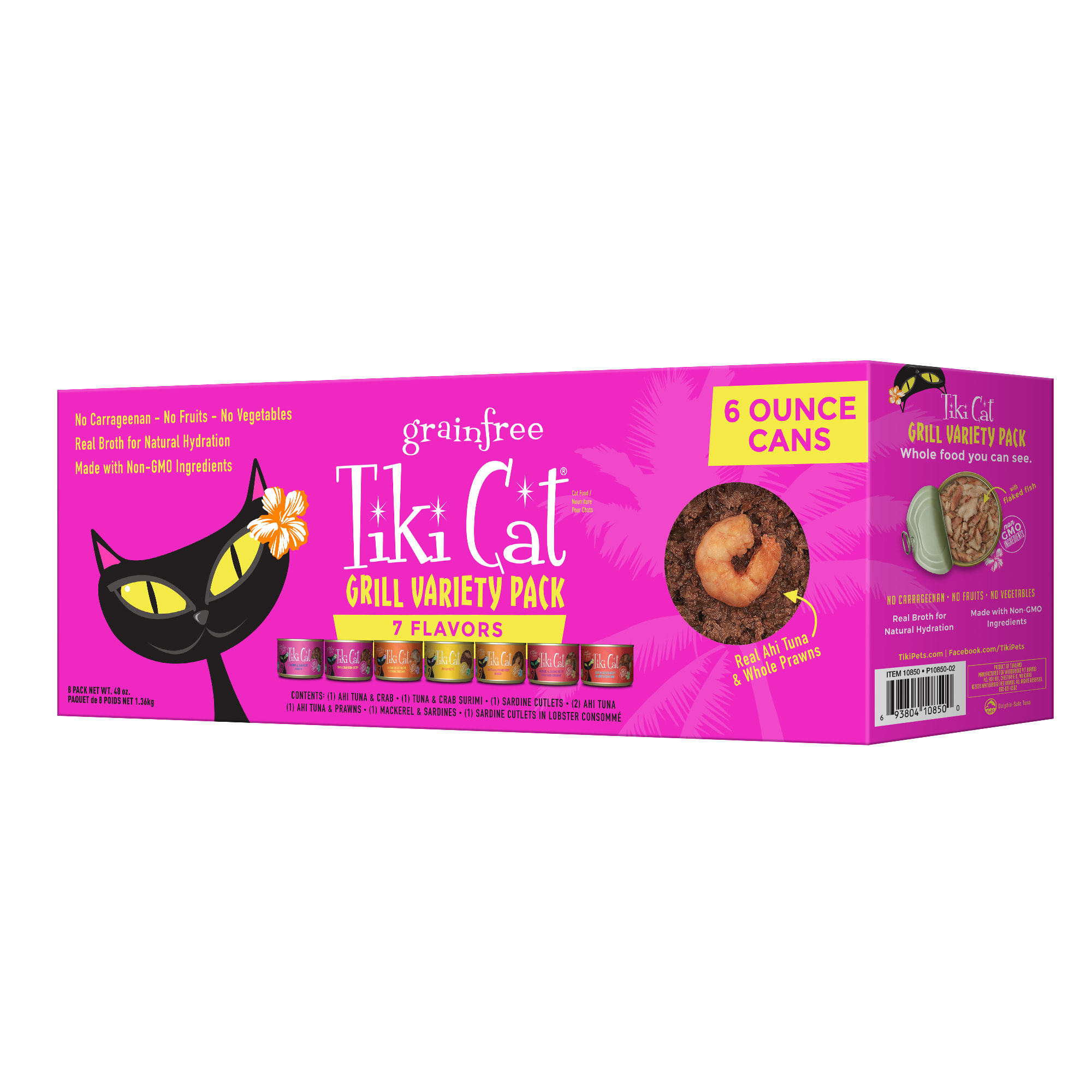 Tiki Cat Grill Variety Pack Wet Food 6 oz. Count of 8 Petco