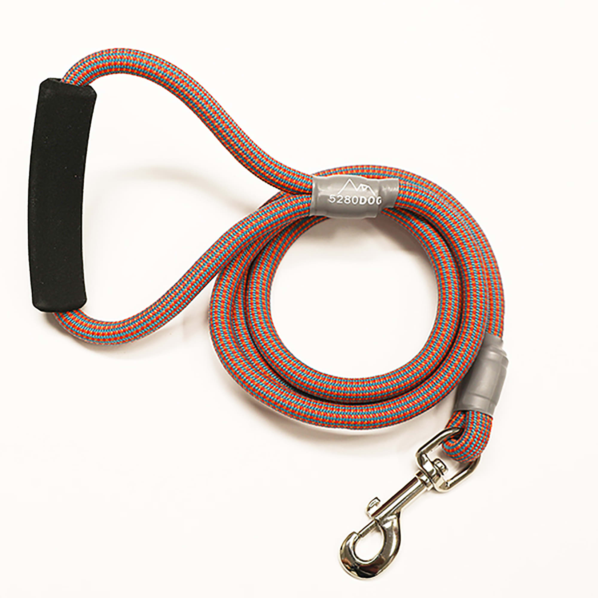 braided nylon rope dog leash