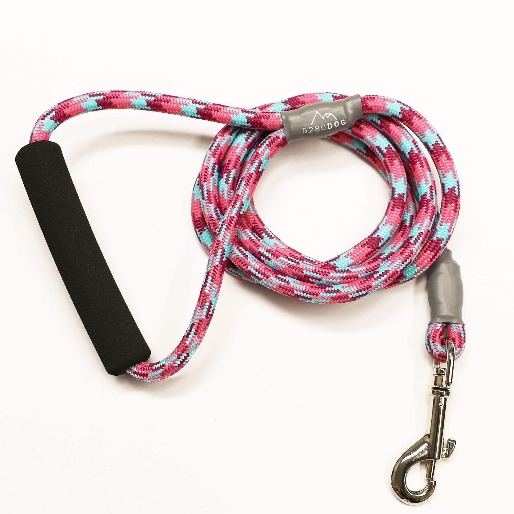 braided rope dog collar