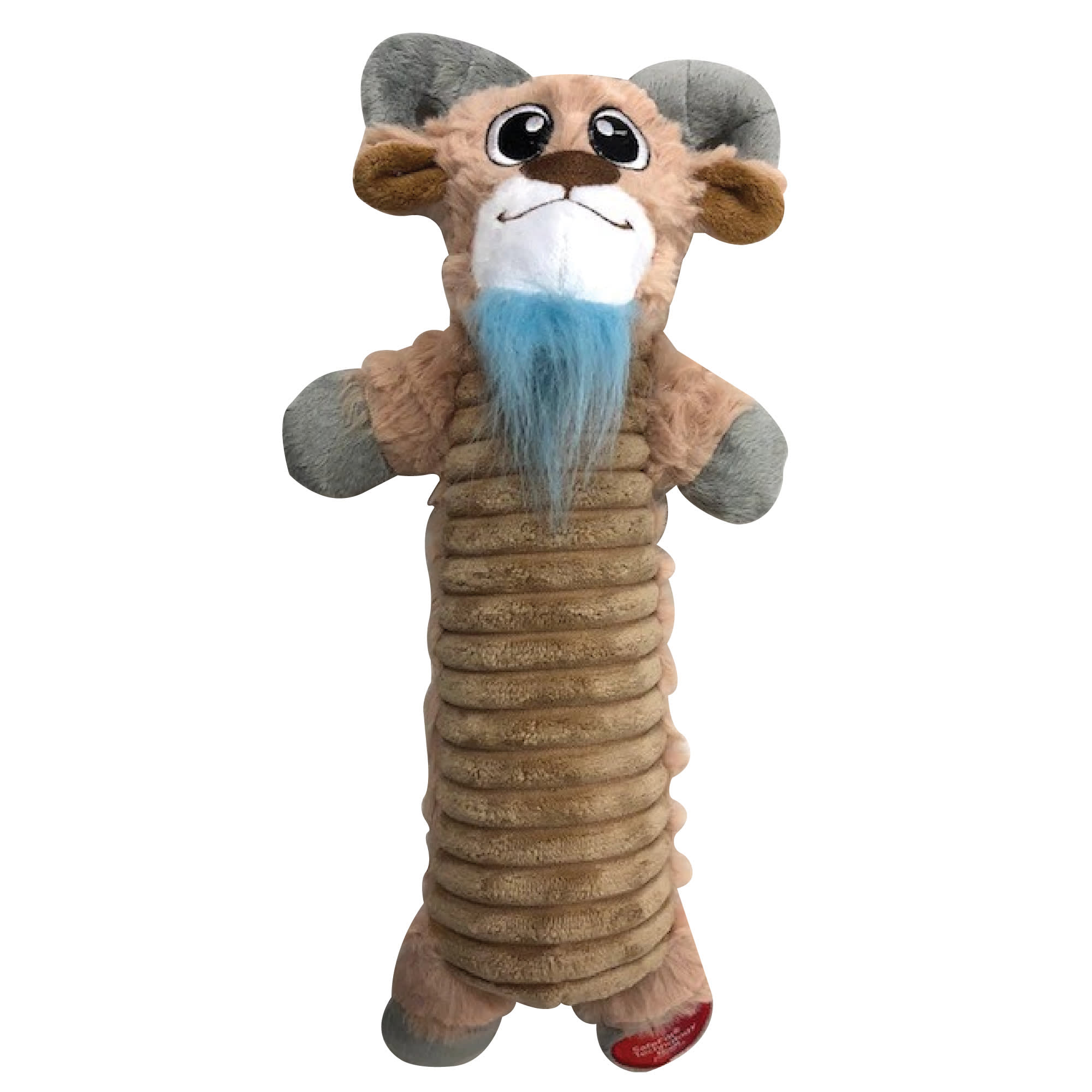 Good Stuffing Goat Dog Toy - Blue