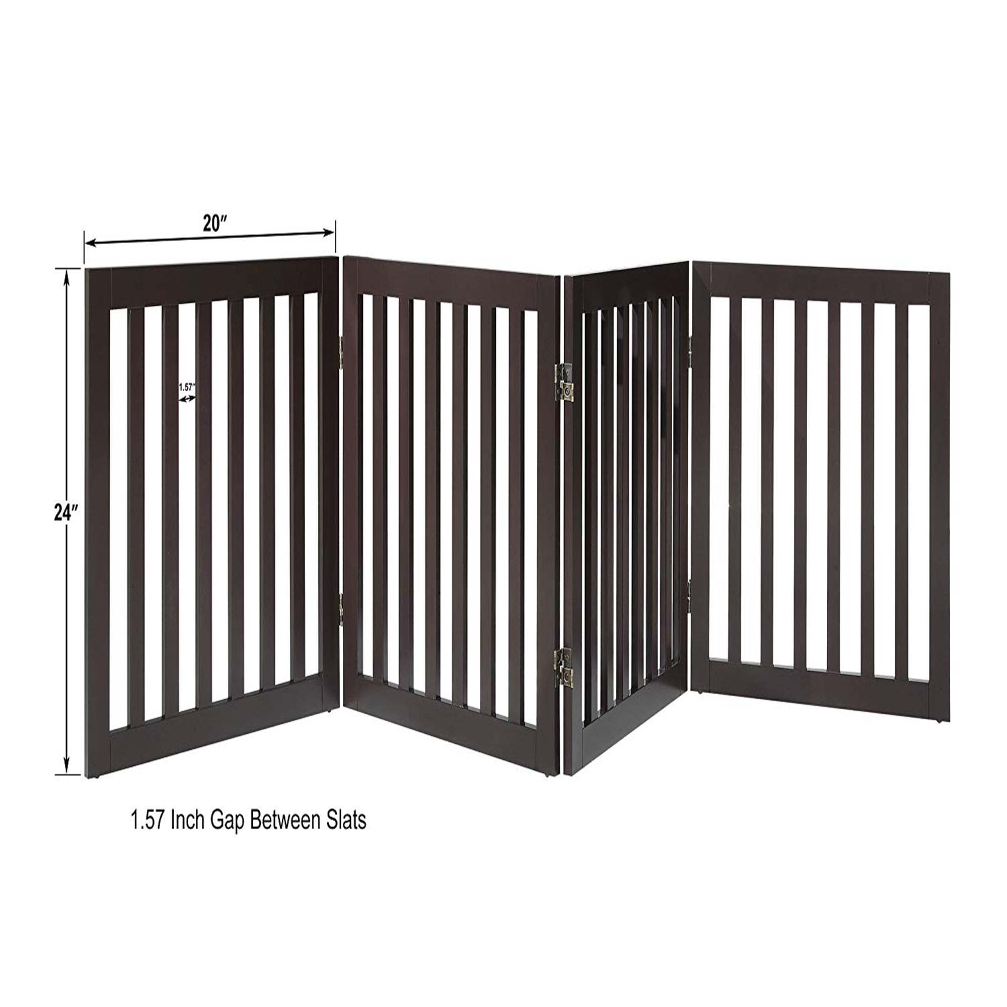 Unipaws freestanding pet store gate