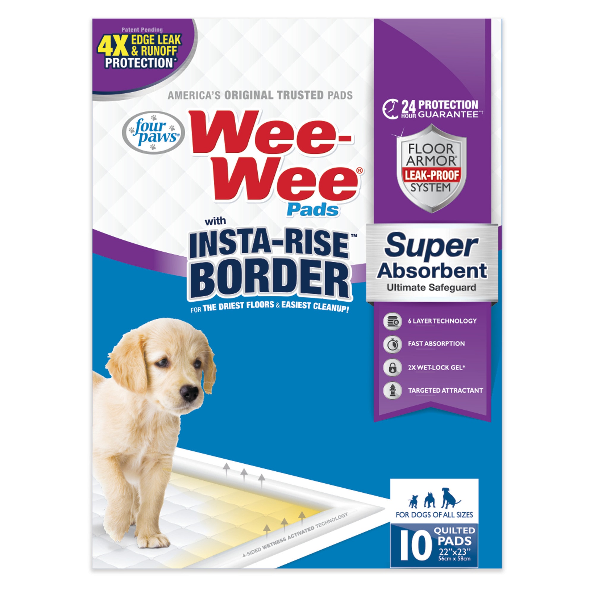 Four Paws Wee-Wee Giant Puppy Housebreaking Pads