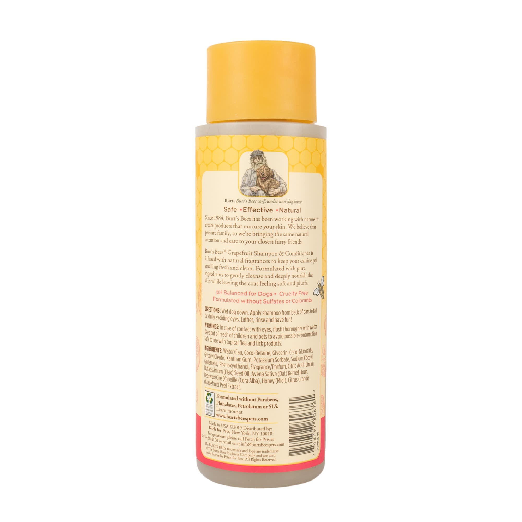 Burt's Bees Natural Get Care Shampoo Conditioner Grapefruit