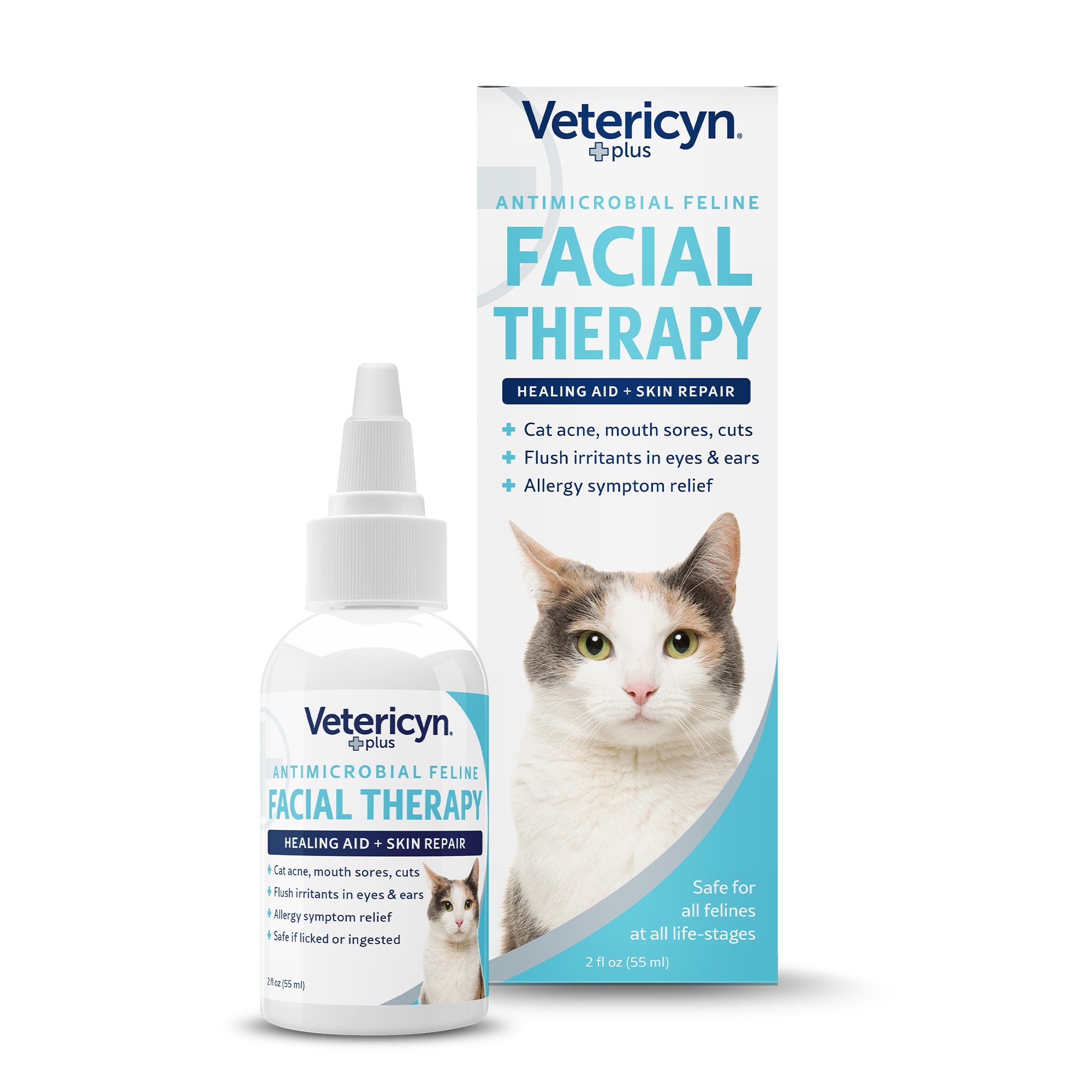 Vetericyn Antimicrobial Feline Facial Therapy for Cats 2 fl. oz