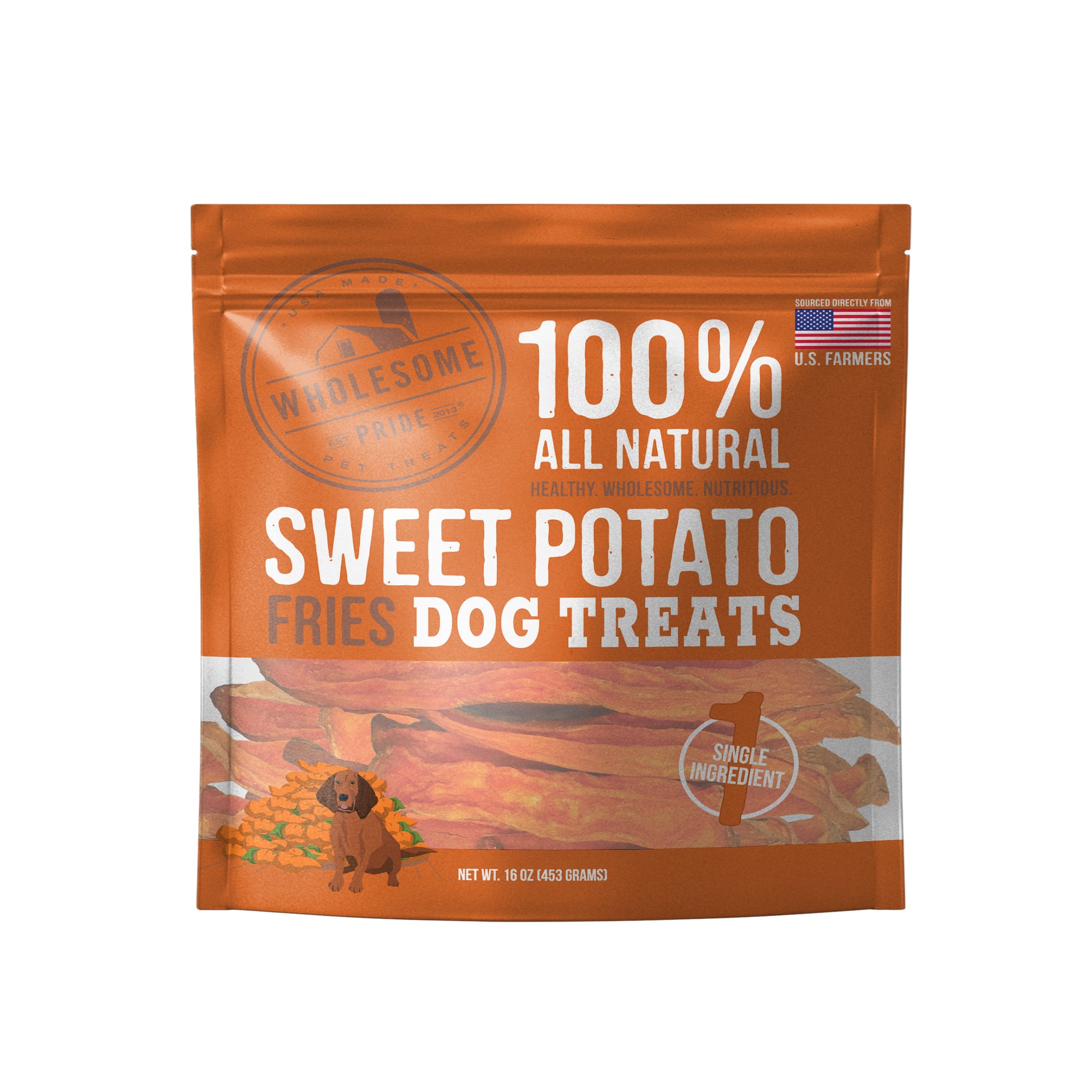 Wholesome Pride Sweet Potato Fries Dog 