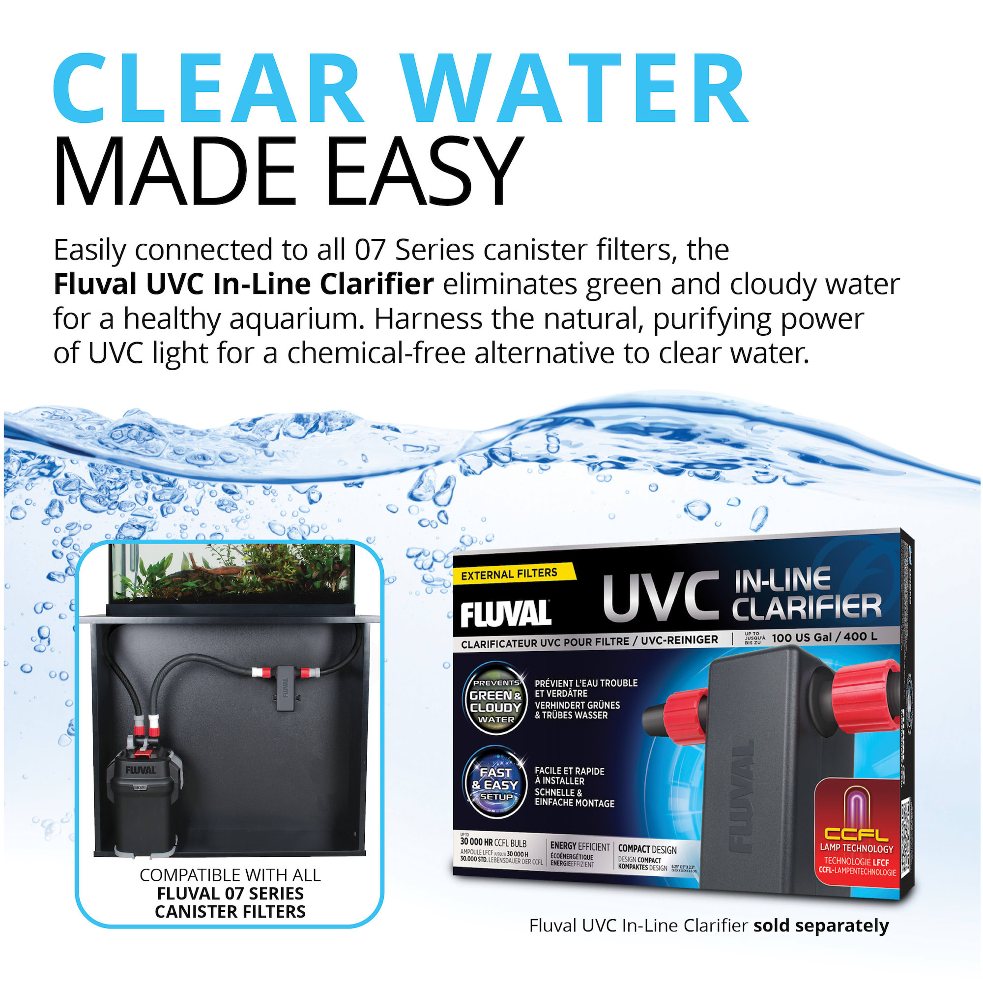 ✓ Oferta! Filtro Fluval 107 - Filtro externo para