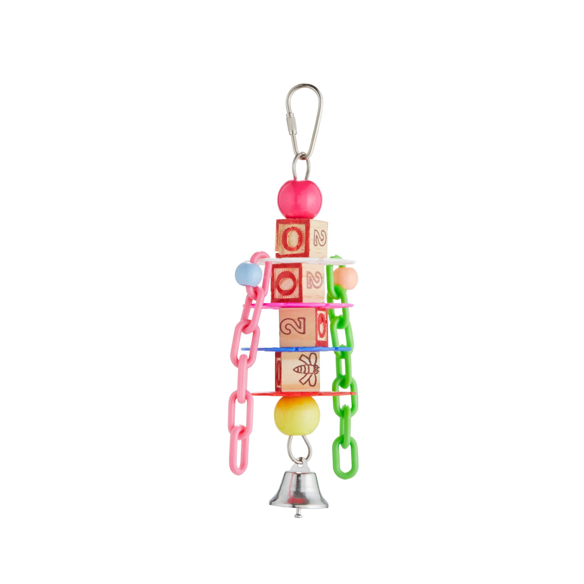 You & Me New Bird on The Block Noisemaking Bird Toy, 1 IN