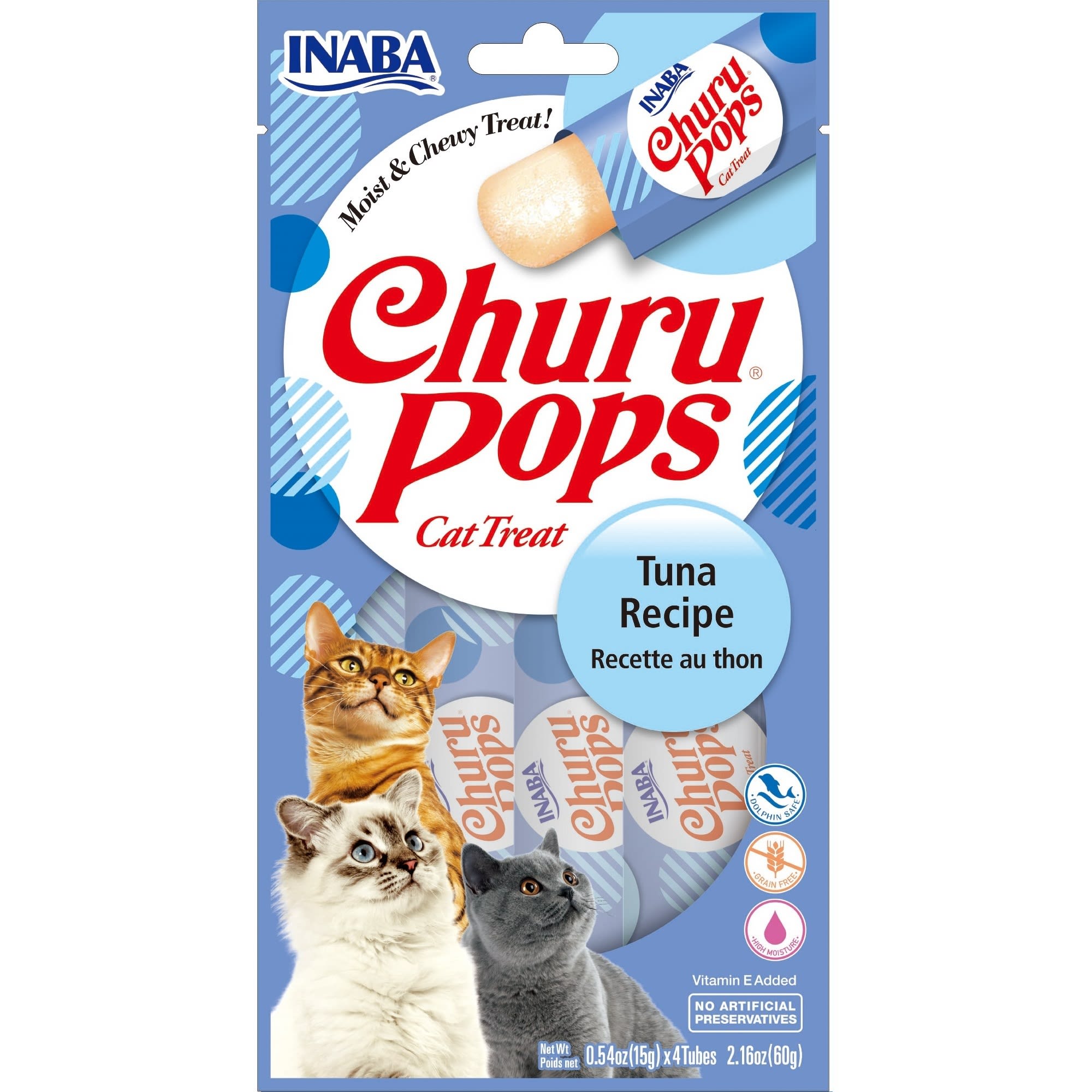 Inaba Churu Pops Tuna Receipe Cat Treats, 2.16 oz., Count of 24 Petco