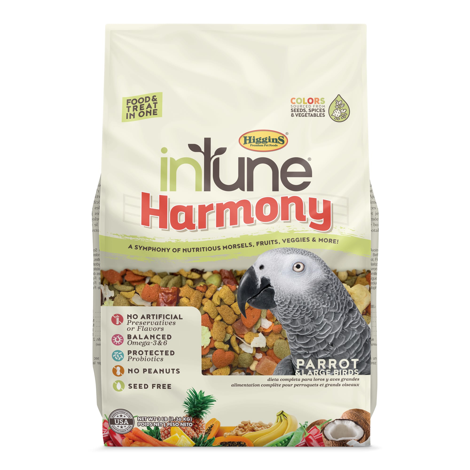 healthy parrot food