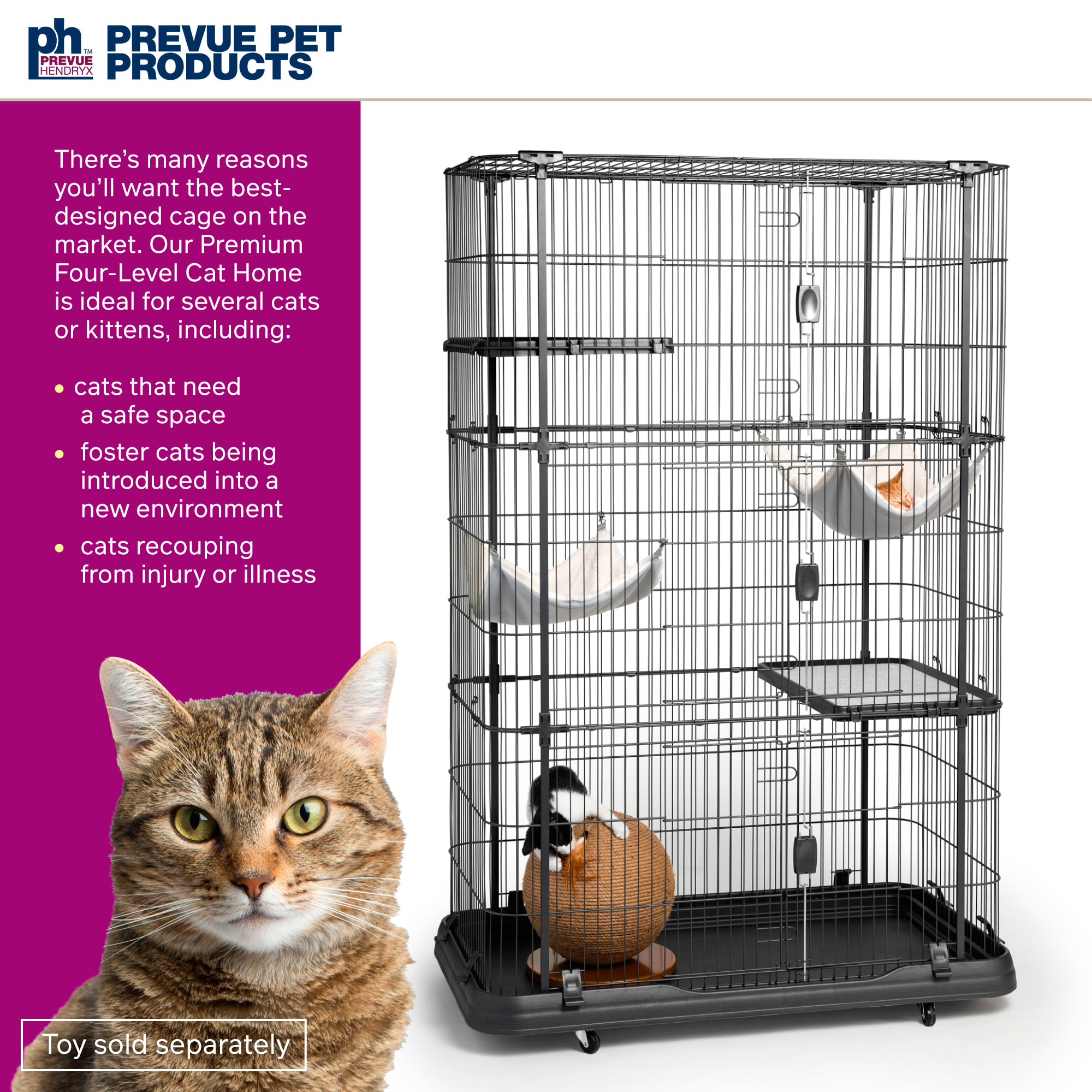 Prevue deluxe 2024 cat home