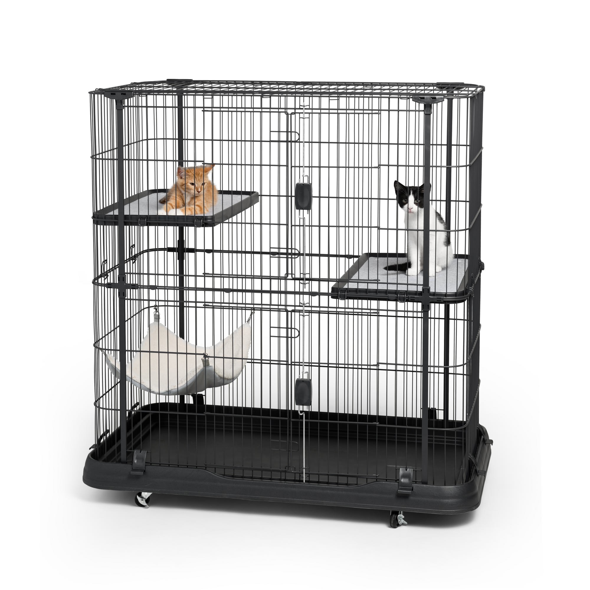 Prevue Pet Products 7501 Deluxe 3 Level Cat Home | Petco