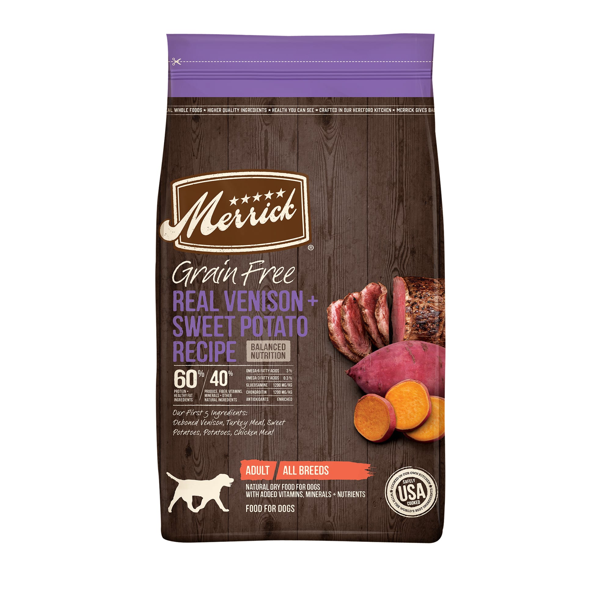 Grain free outlet venison dog food