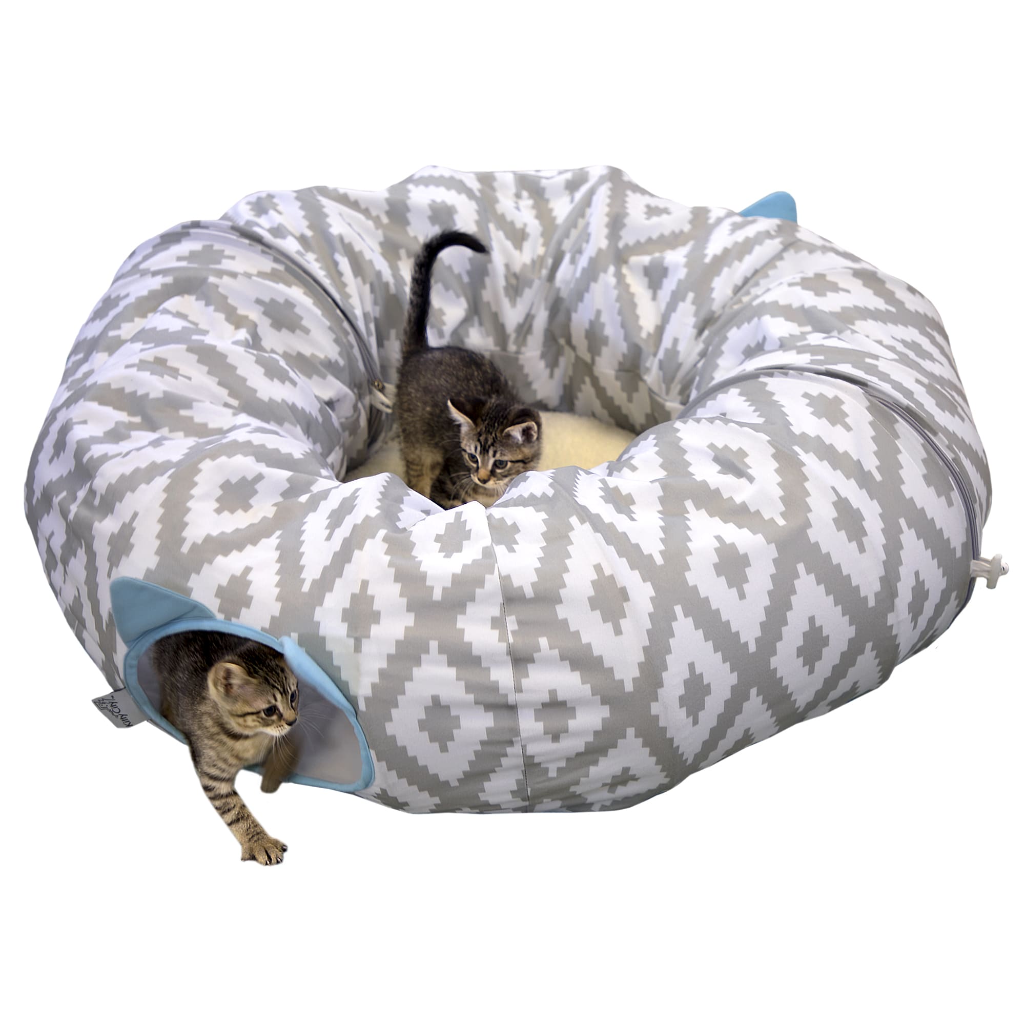 cat tunnel bed