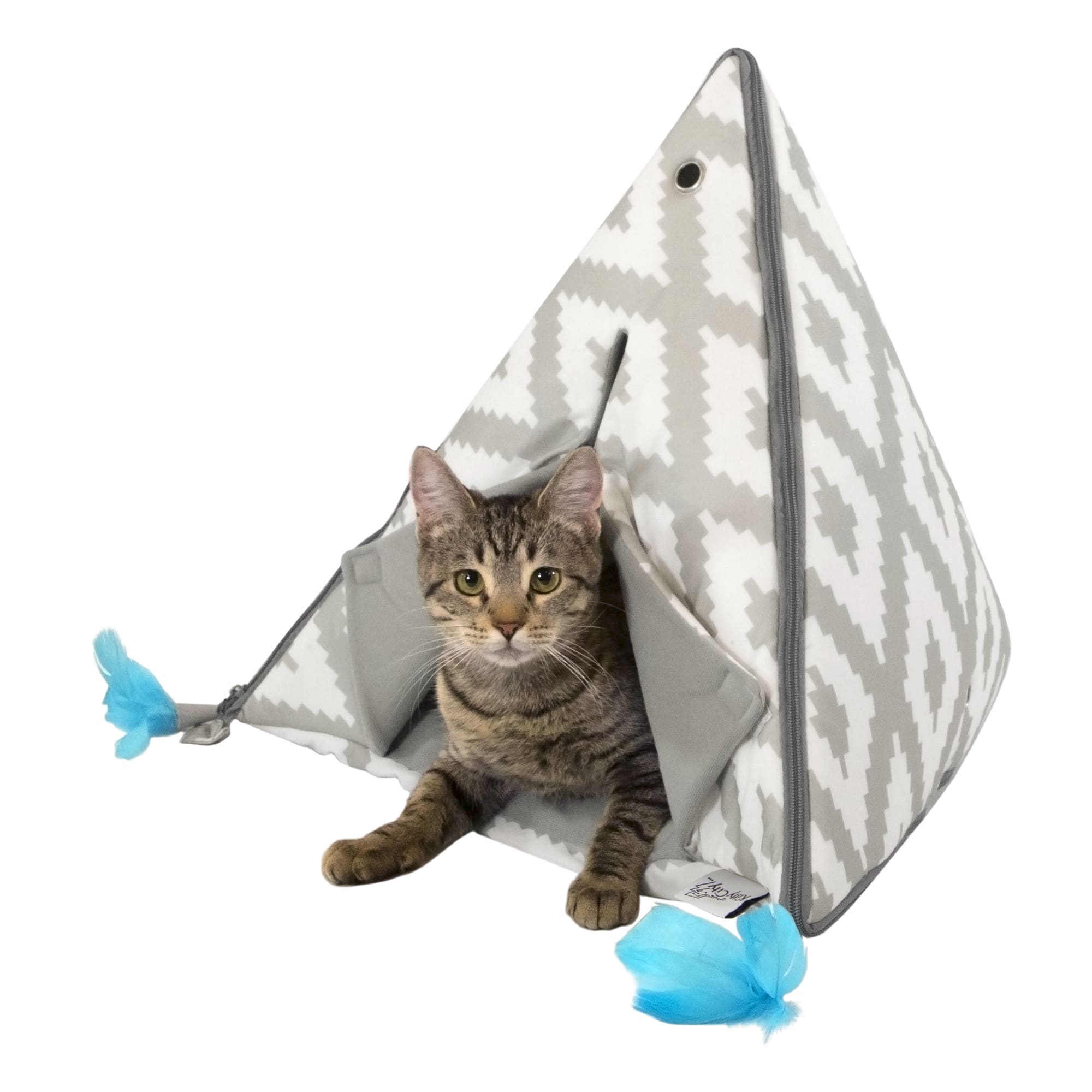 Kitty City Teepee Cat Bed 21