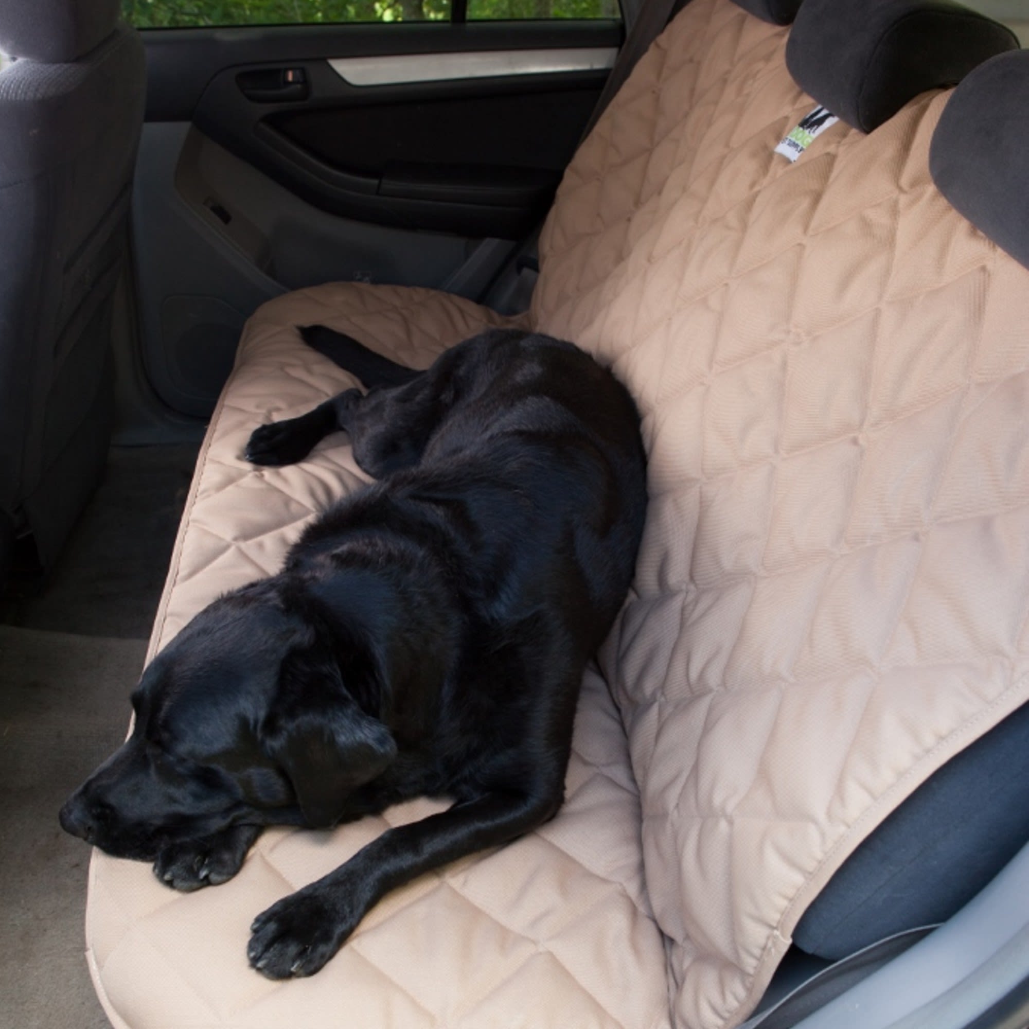 3 Dog No Slip Bolster Grey Seat Protector, 54 L X 26 W X 0.5 H