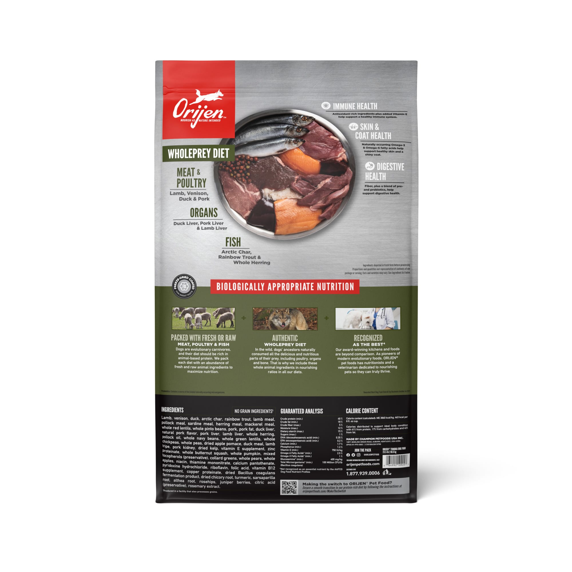 Orijen tundra outlet dog food reviews